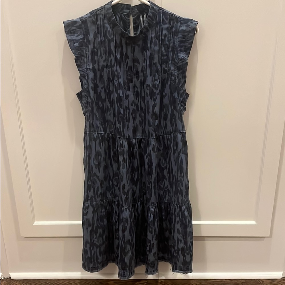 Anthropologie Dark Patterned Dress